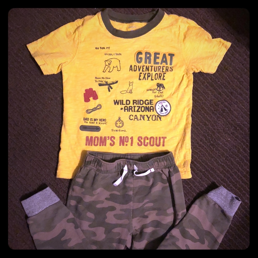4T Boy t shirt and pants
